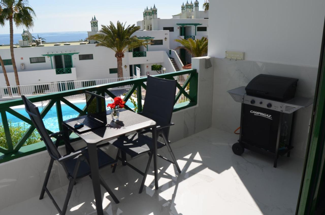 Modern Quiet Apartament Beach Front San Bartolomé Exteriör bild